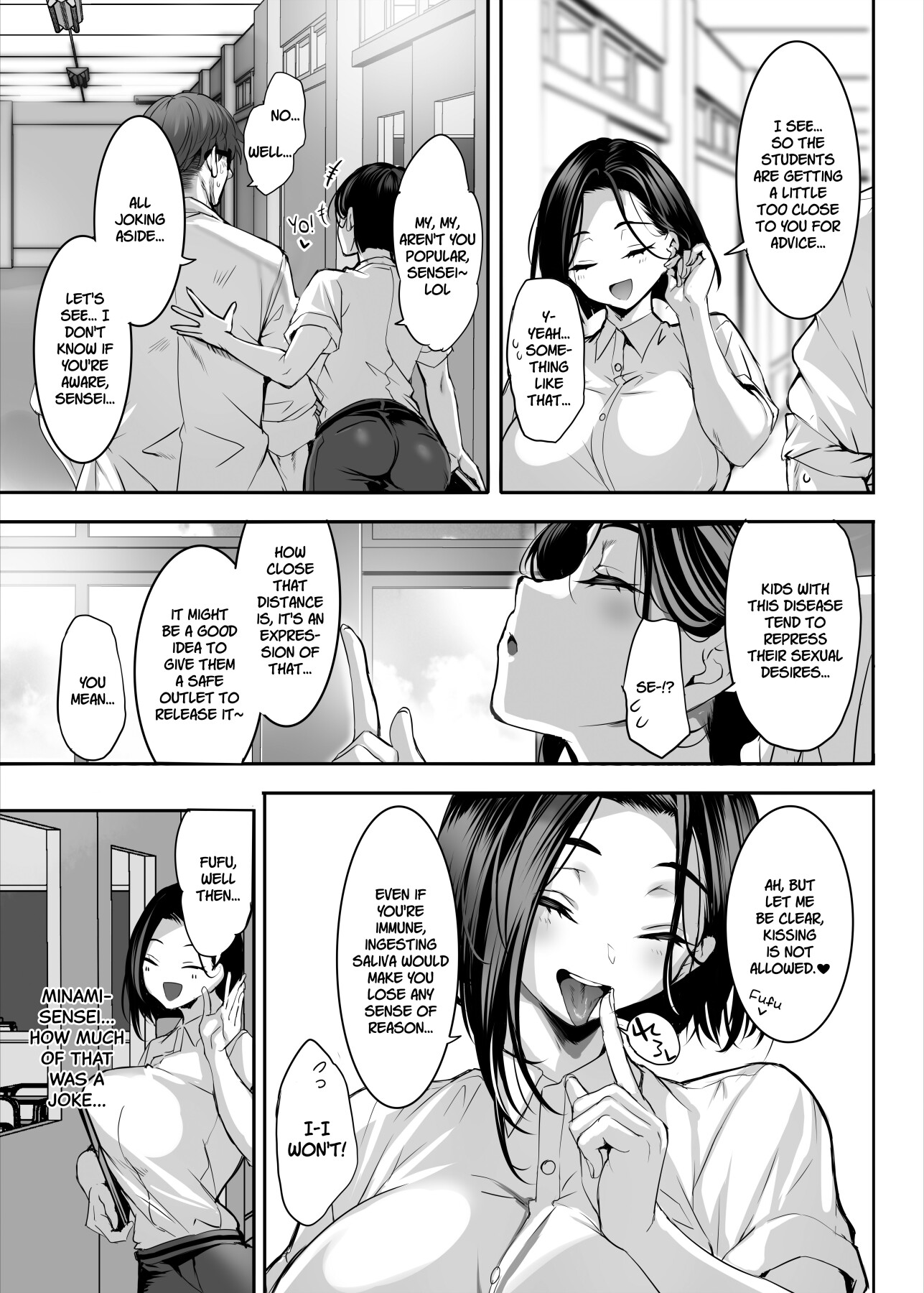 Hentai Manga Comic-The Case of Honihara Mei, Attendance Number 5, 2nd Year Class E, All Succubus-Read-18